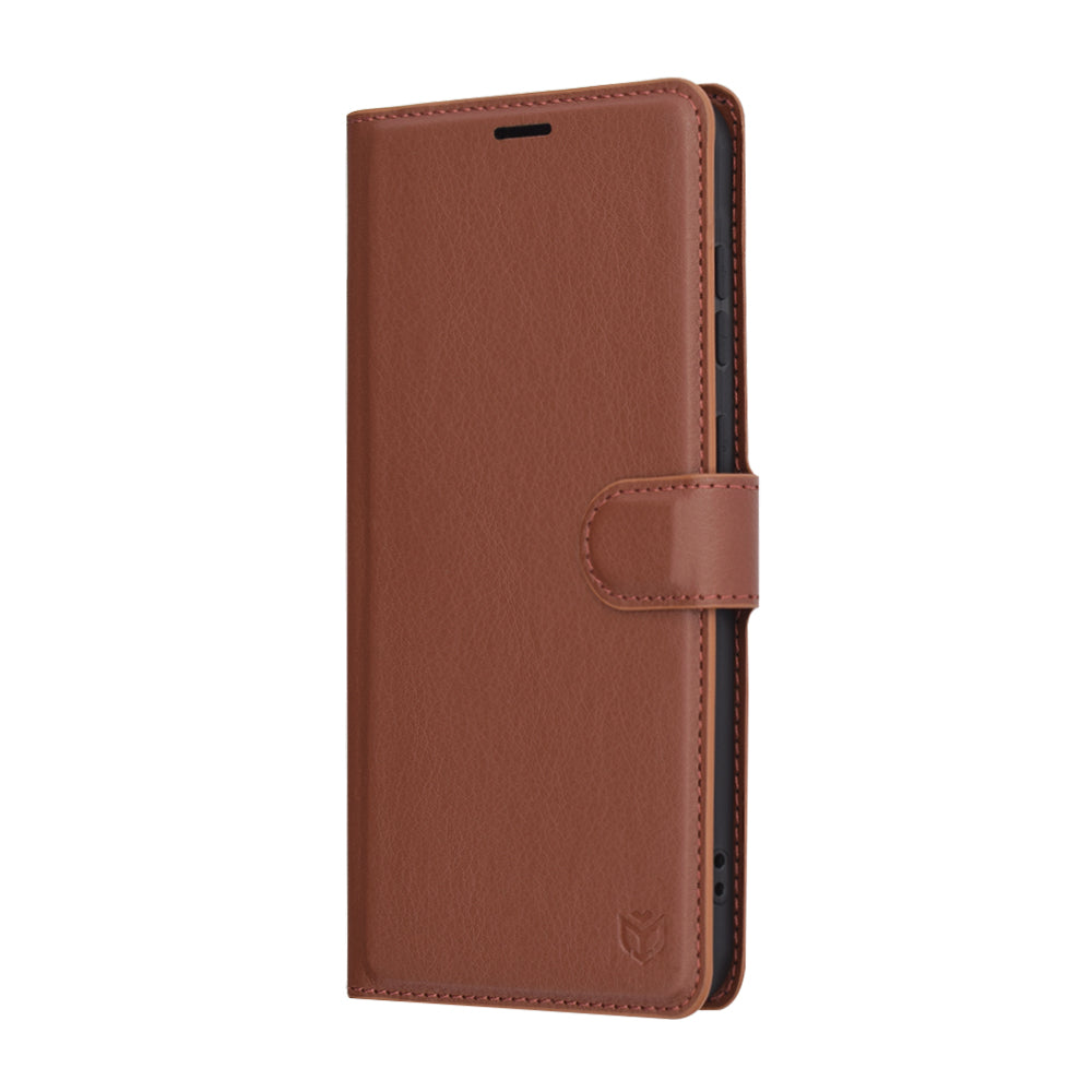 Funda para Samsung Galaxy A36 A366, Techsuit, Leather Folio, Marrón