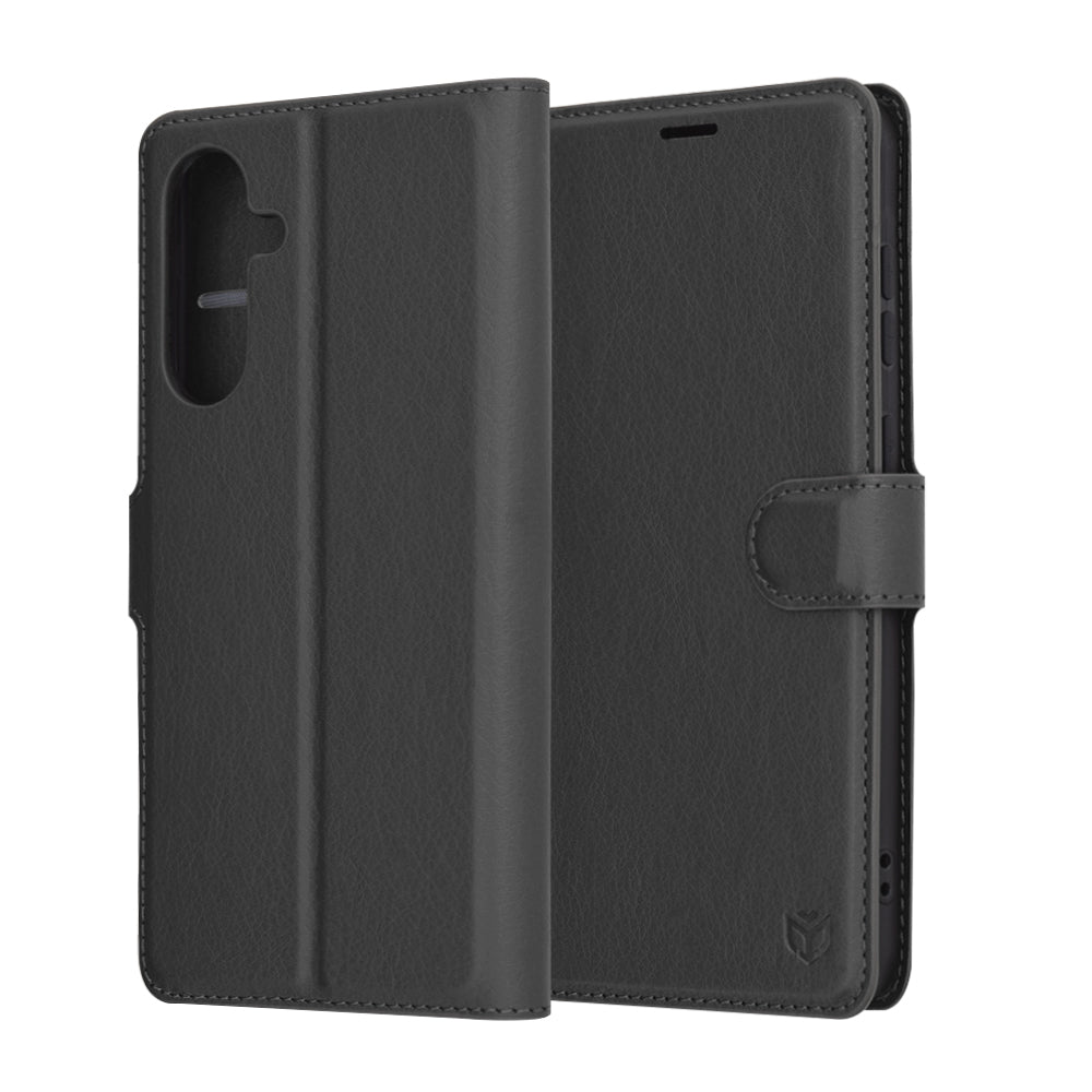 Funda para Samsung Galaxy A36 A366, Techsuit, Leather Folio, Negra