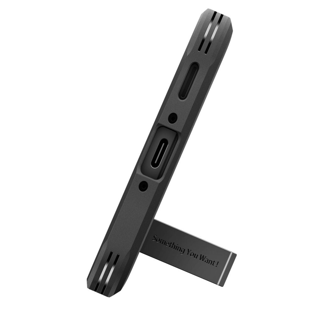 Funda para Samsung Galaxy A37 5G, Spigen, Tough Armor, Negra ACS11131