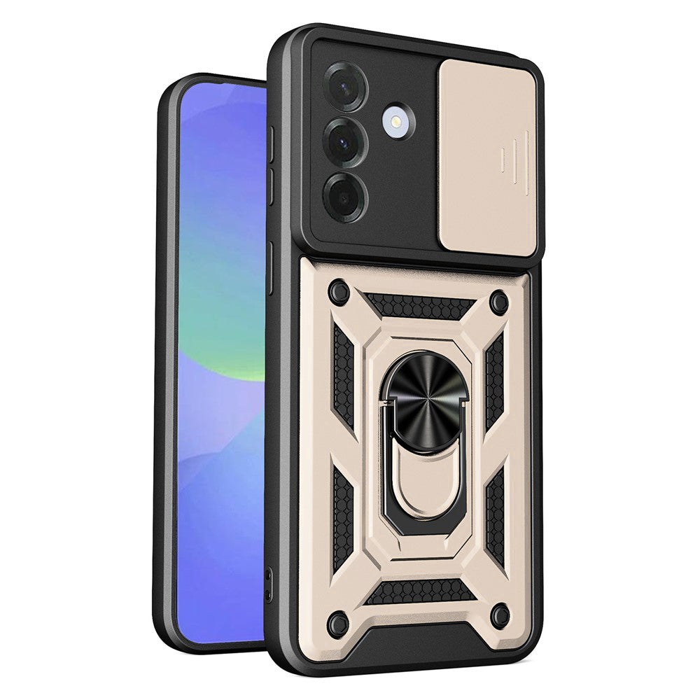 Funda para Samsung Galaxy A37 5G, Techsuit, CamShield, Dorada