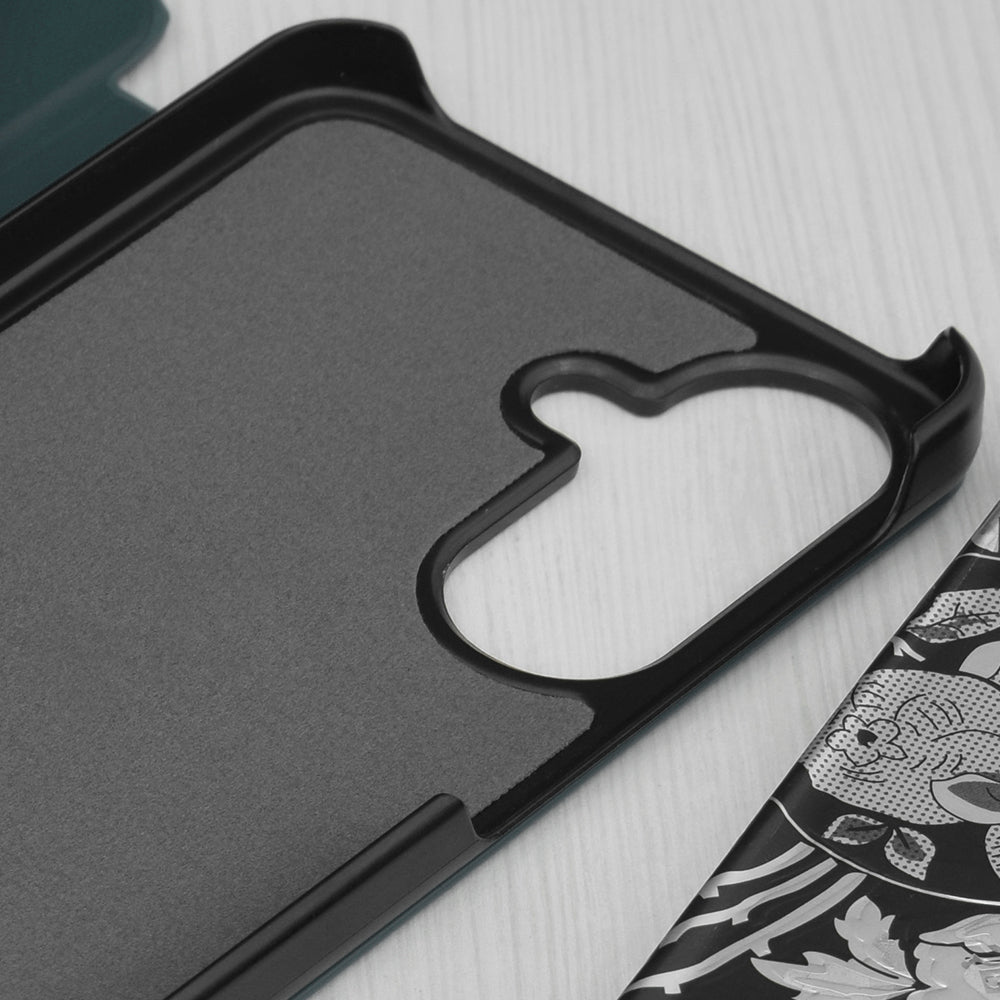 Funda para Samsung Galaxy A37 5G, Techsuit, eFold, Verde Oscuro