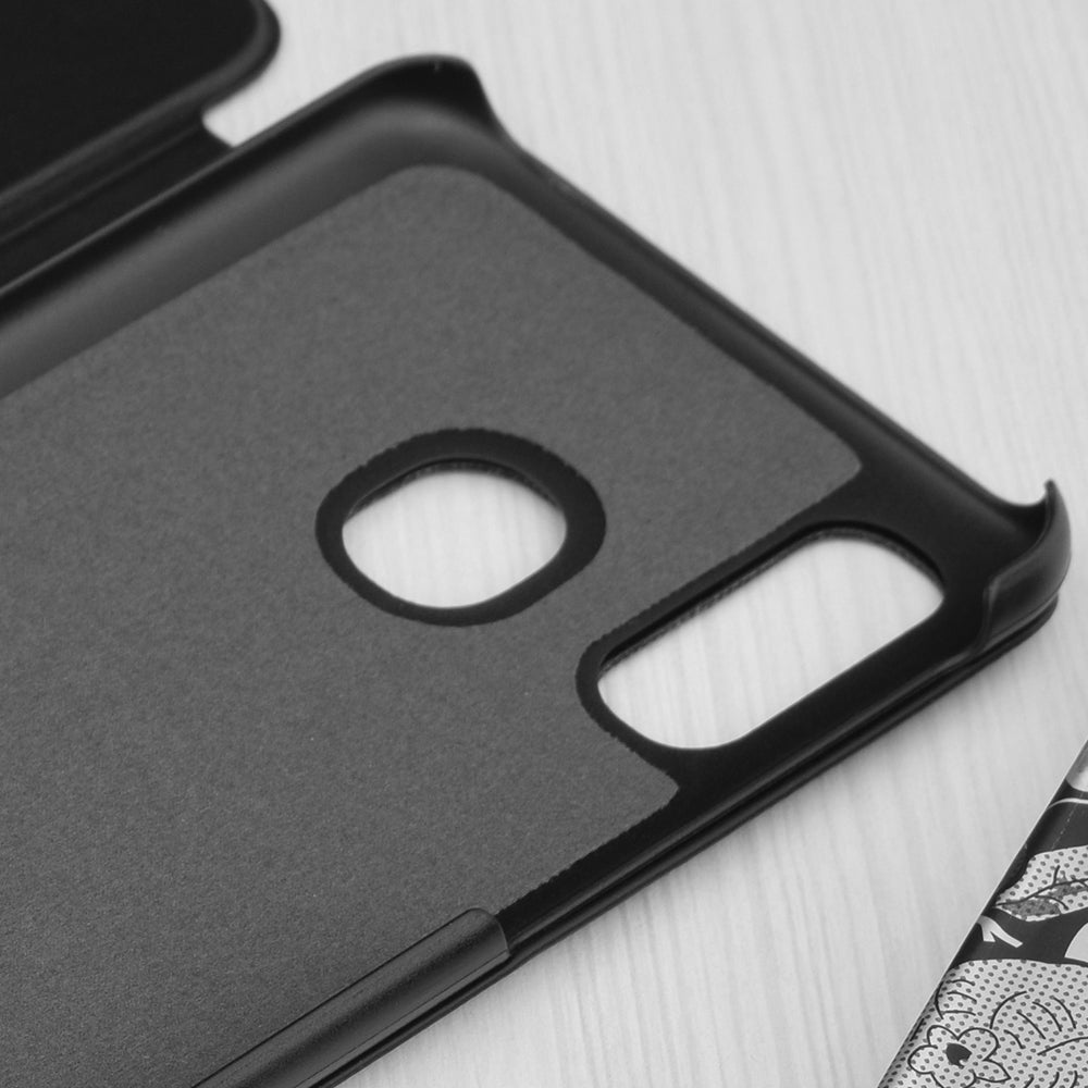 Funda para Samsung Galaxy A40 A405, Techsuit, eFold, Negra