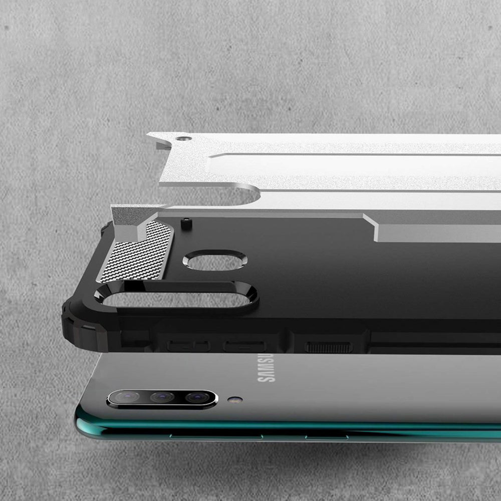 Funda para Samsung Galaxy A50s A507 / A30s A307 / A50 A505, Techsuit, Hybrid Armor, Negra