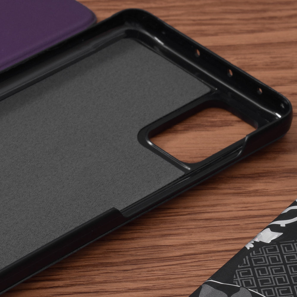 Funda para Samsung Galaxy A51 A515, Techsuit, eFold, Morado