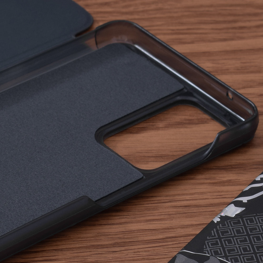 Funda para Samsung Galaxy A52s 5G A528 / A52 5G A526 / A52 A525, Techsuit, eFold, Azul Oscuro