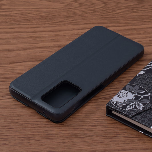Funda para Samsung Galaxy A52s 5G A528 / A52 5G A526 / A52 A525, Techsuit, eFold, Azul Oscuro