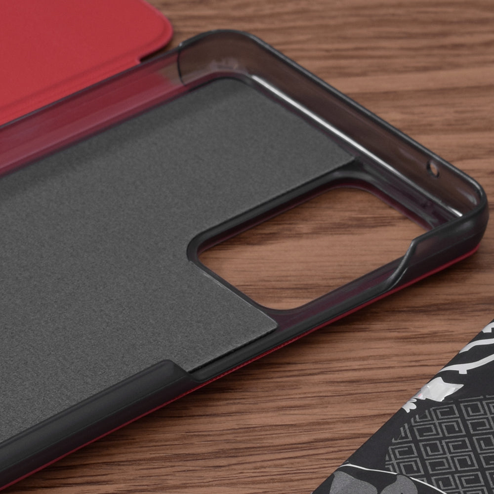 Funda para Samsung Galaxy A52s 5G A528 / A52 5G A526 / A52 A525, Techsuit, eFold, Roja