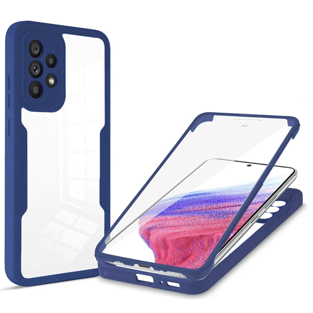 Funda para Samsung Galaxy A53 5G A536, Techsuit, ColorVerse 360, Azul