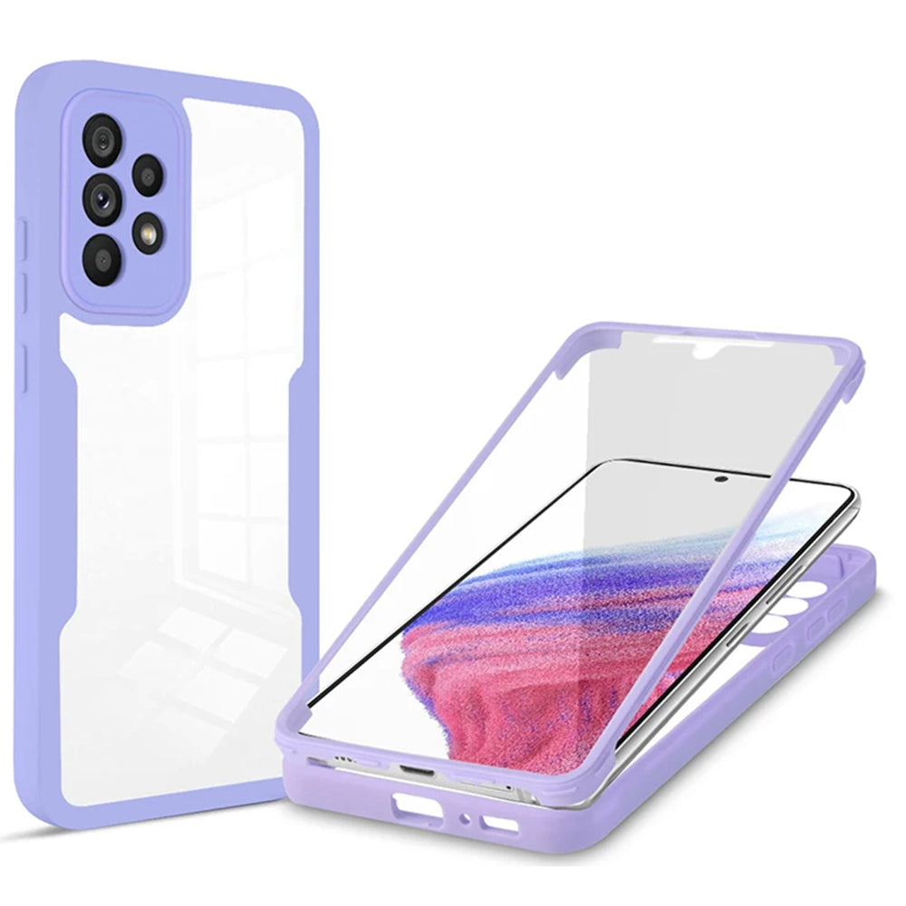 Funda para Samsung Galaxy A53 5G A536, Techsuit, ColorVerse 360, Morado