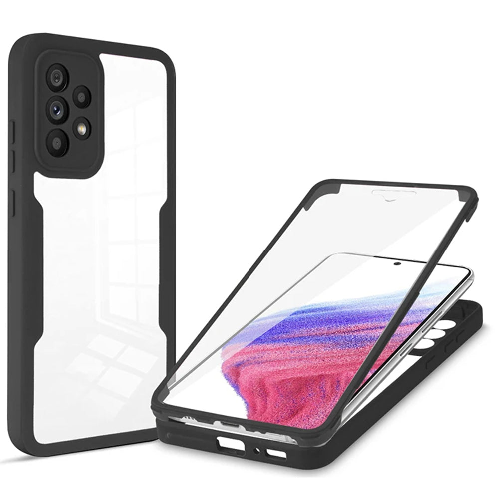 Funda para Samsung Galaxy A53 5G A536, Techsuit, ColorVerse 360, Negra
