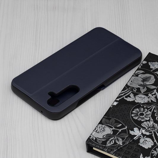 Funda para Samsung Galaxy A54 A546, Techsuit, eFold, Azul Oscuro