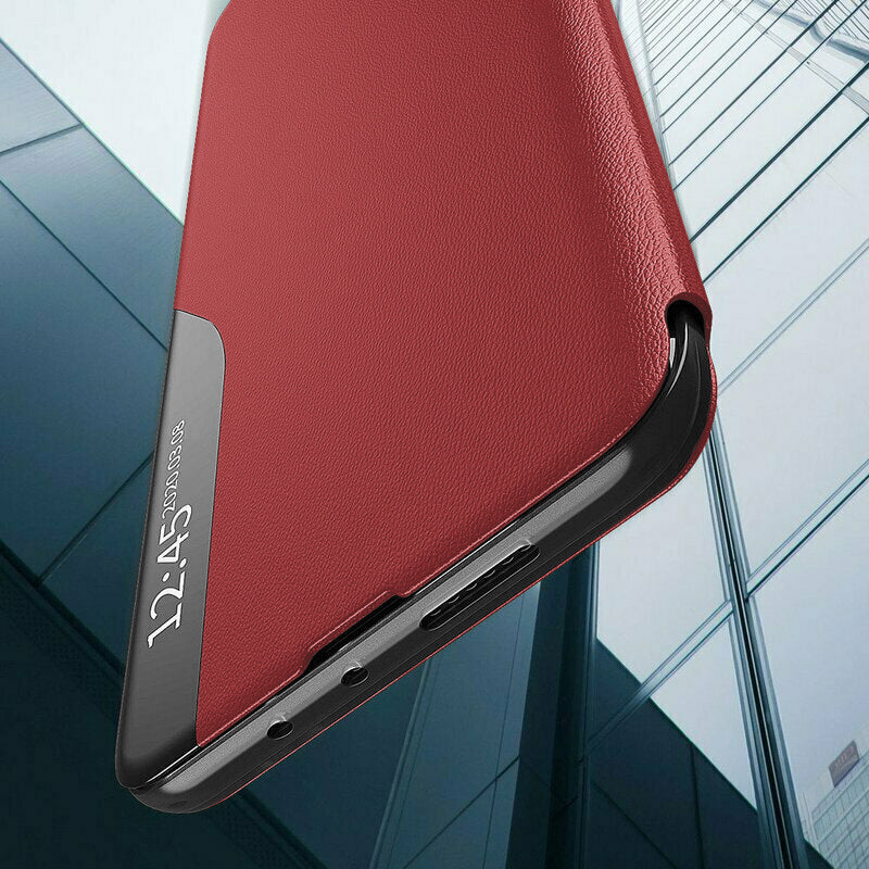 Funda para Samsung Galaxy A54 A546, Techsuit, eFold, Roja