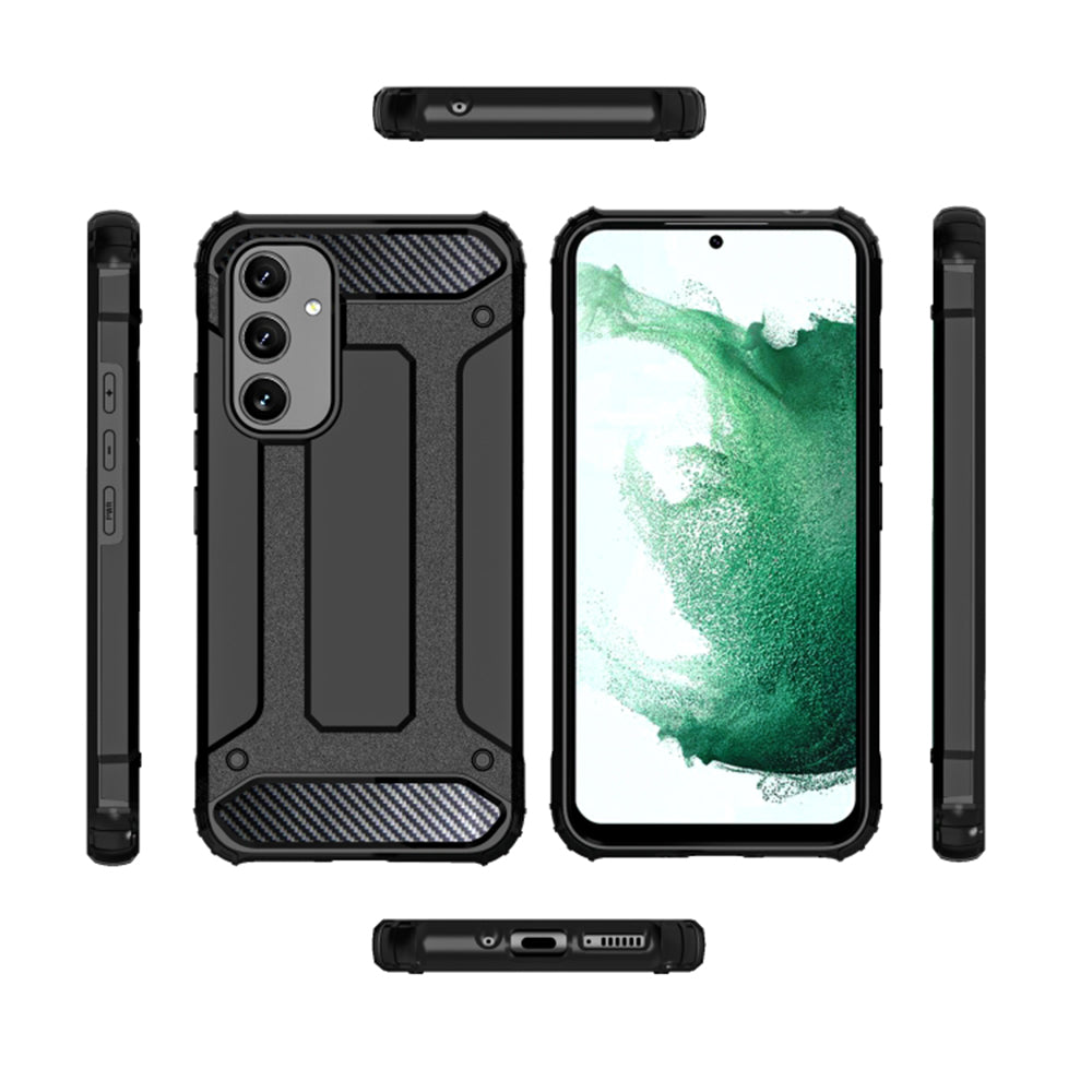 Funda para Samsung Galaxy A54 A546, Techsuit, Hybrid Armor, Negra