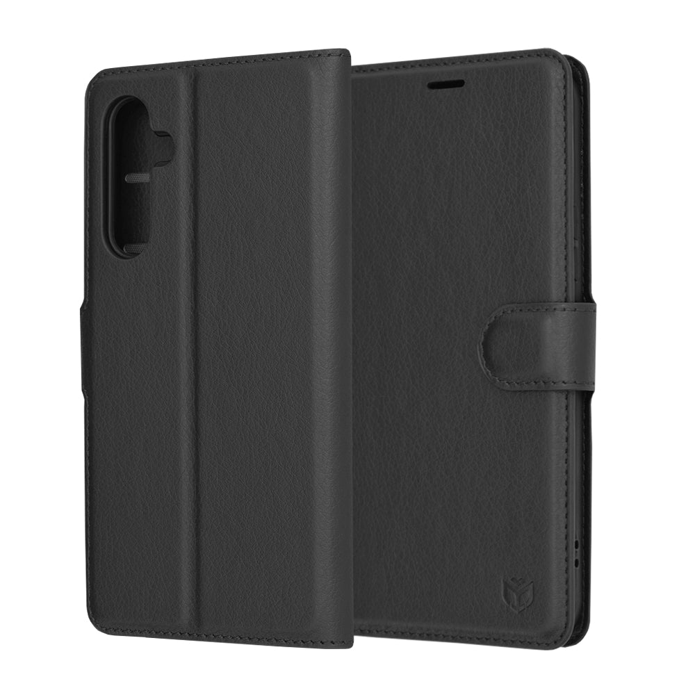 Funda para Samsung Galaxy A54 A546, Techsuit, Leather Folio, Negra