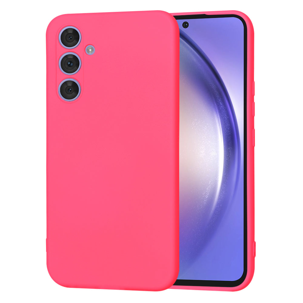 Funda para Samsung Galaxy A54 A546, Techsuit, SoftFlex, Rosa Oscuro