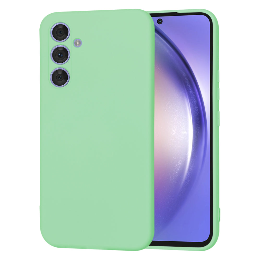 Funda para Samsung Galaxy A54 A546, Techsuit, SoftFlex, Verde Claro