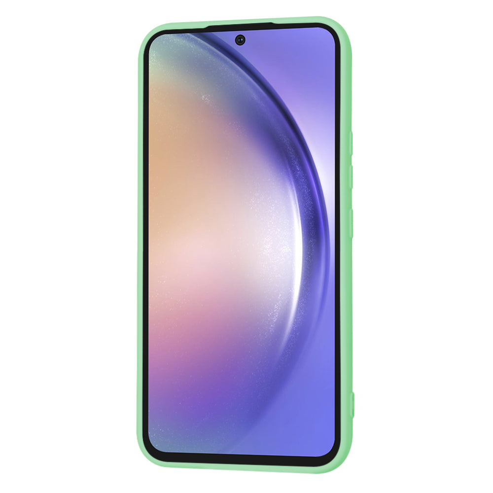 Funda para Samsung Galaxy A54 A546, Techsuit, SoftFlex, Verde Claro