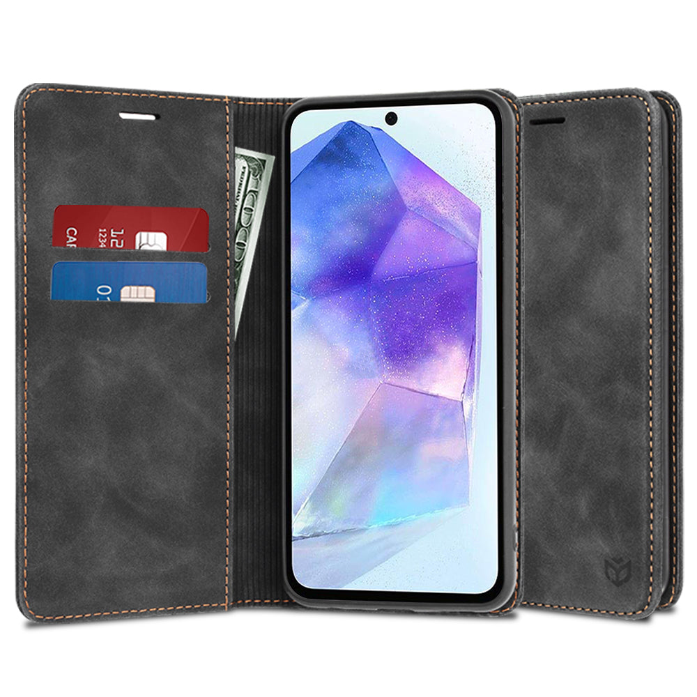 Funda para Samsung Galaxy A55 5G A556, Techsuit, Confy, Negra