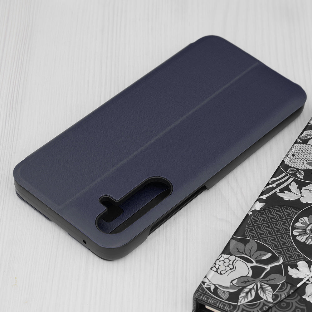 Funda para Samsung Galaxy A55 5G A556, Techsuit, eFold, Azul Oscuro