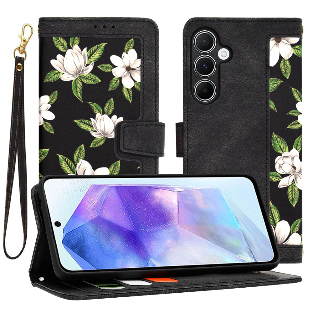 Funda para Samsung Galaxy A55 5G A556, Techsuit, FlipCraft, Negra