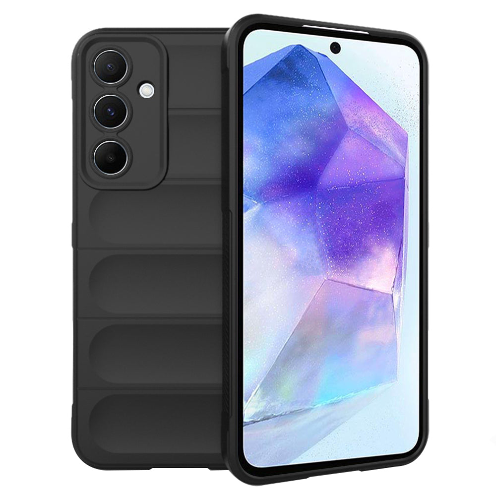 Funda para Samsung Galaxy A55 5G A556, Techsuit, Magic Shield, Negra