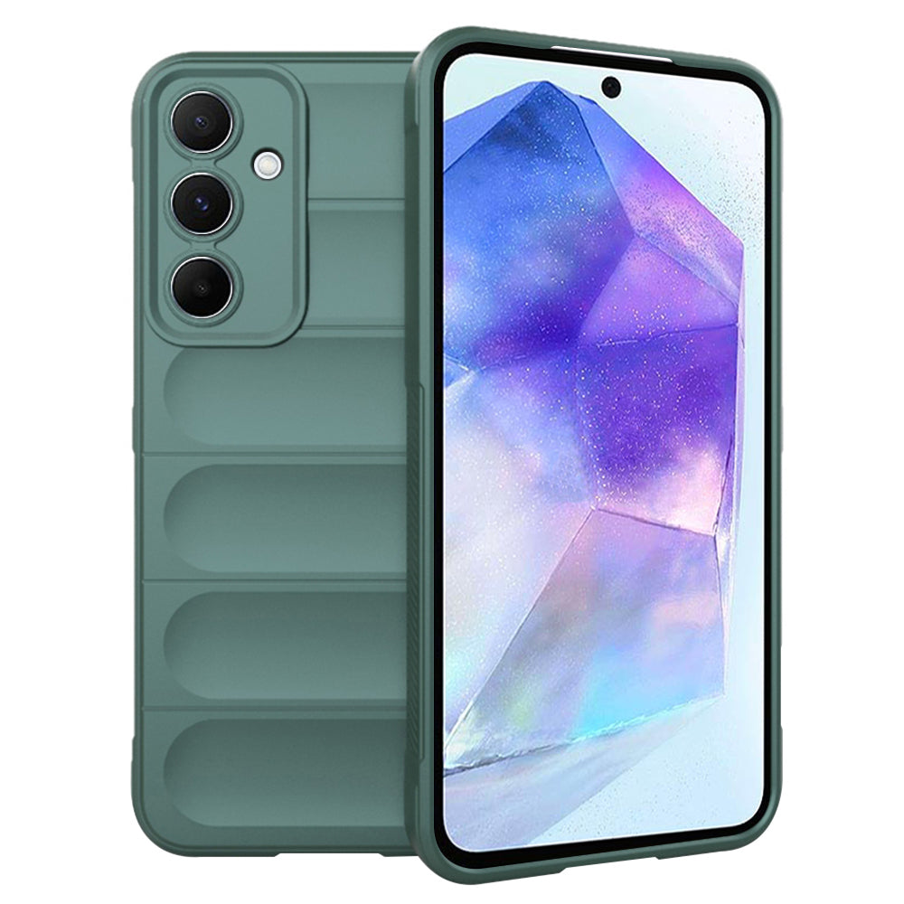 Funda para Samsung Galaxy A55 5G A556, Techsuit, Magic Shield, Verde