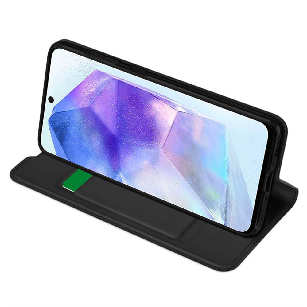 Funda para Samsung Galaxy A55 5G A556, Techsuit, Magskin Book, Negra