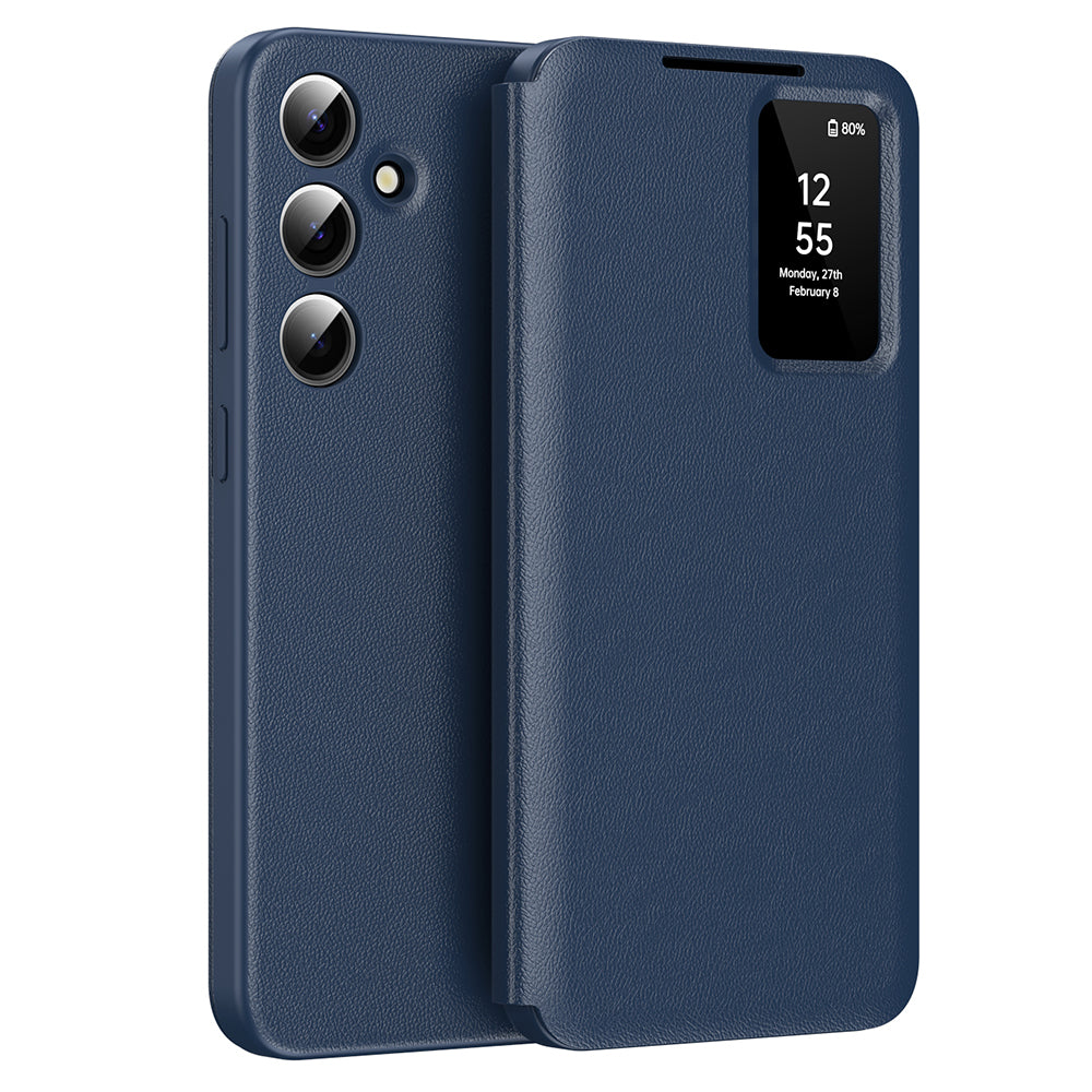 Funda para Samsung Galaxy A55 5G A556, Techsuit, SmartView, Azul