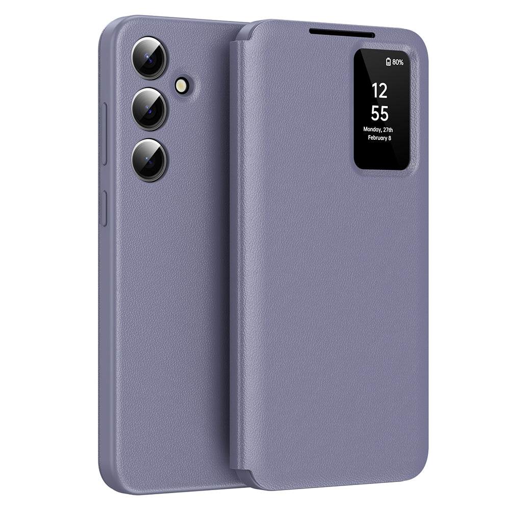 Funda para Samsung Galaxy A55 5G A556, Techsuit, SmartView, Morado