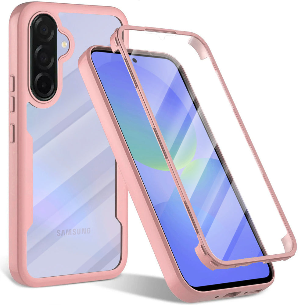 Funda para Samsung Galaxy A56 A566 / A36 A366, Techsuit, ColorVerse 360, Rosa