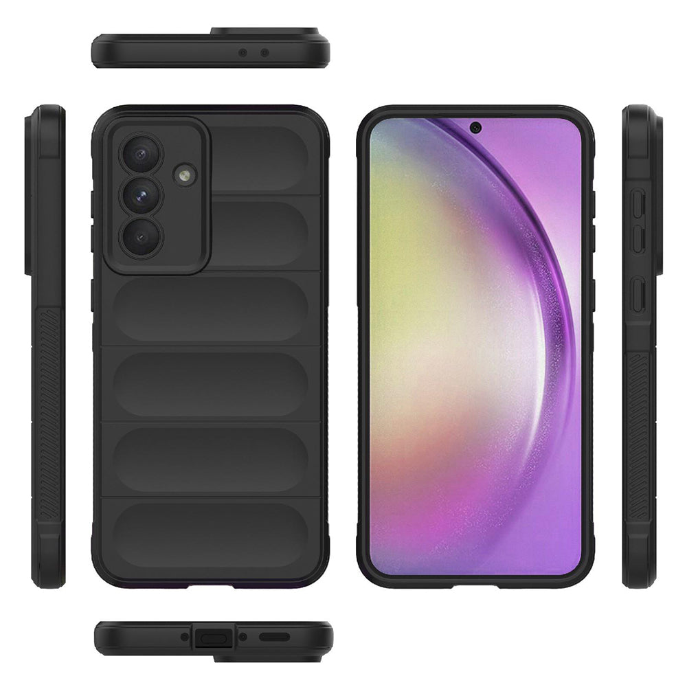 Funda para Samsung Galaxy A56 A566 / A36 A366, Techsuit, Magic Shield, Negra