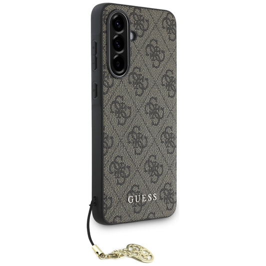 Funda para Samsung Galaxy A56 A566, Guess, 4G Charm, Marrón