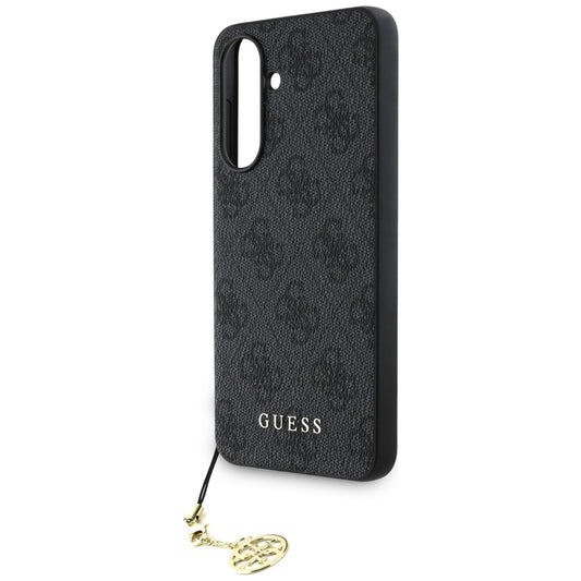 Funda para Samsung Galaxy A56 A566, Guess, 4G Charm, Negra
