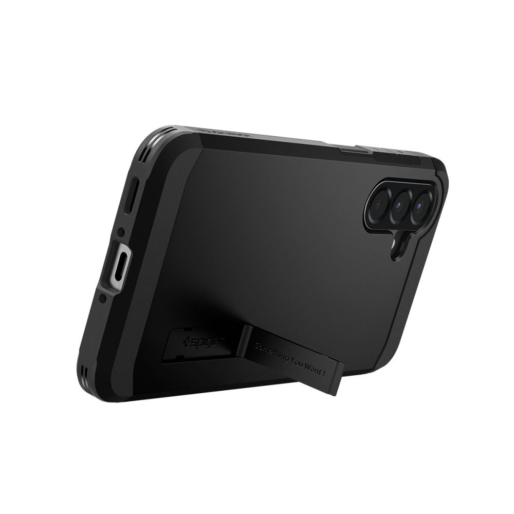 Funda para Samsung Galaxy A56 A566, Spigen, Tough Armor, Negra ACS09294