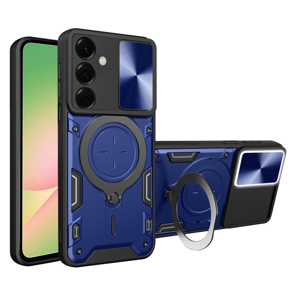 Funda para Samsung Galaxy A56 A566, Techsuit, CamGuard Pro, Azul