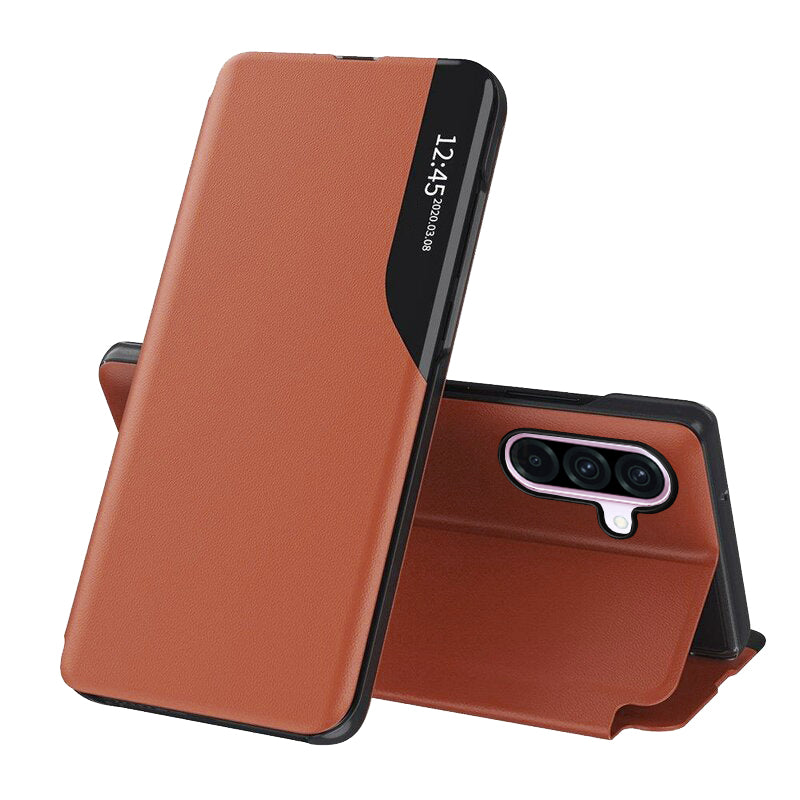 Funda para Samsung Galaxy A56 A566, Techsuit, eFold, Naranja