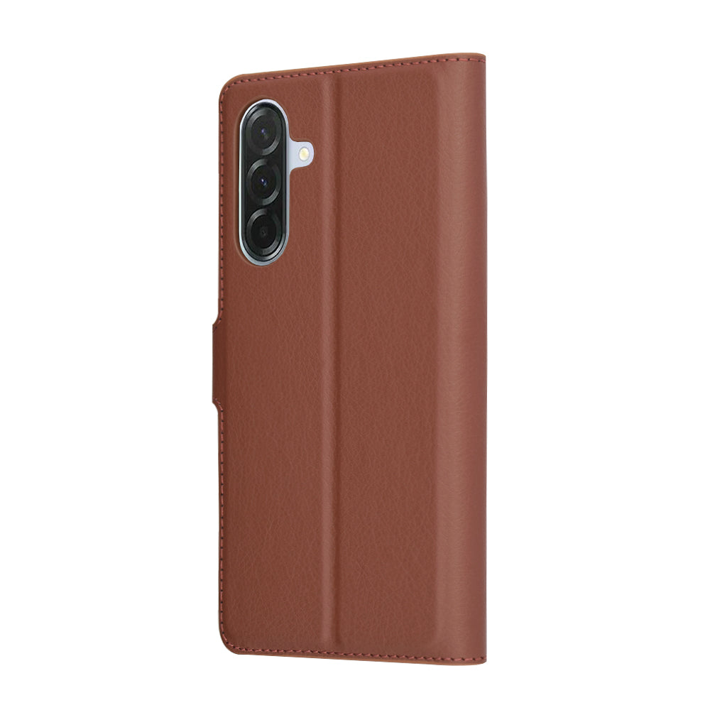 Funda para Samsung Galaxy A56 A566, Techsuit, Leather Folio, Marrón
