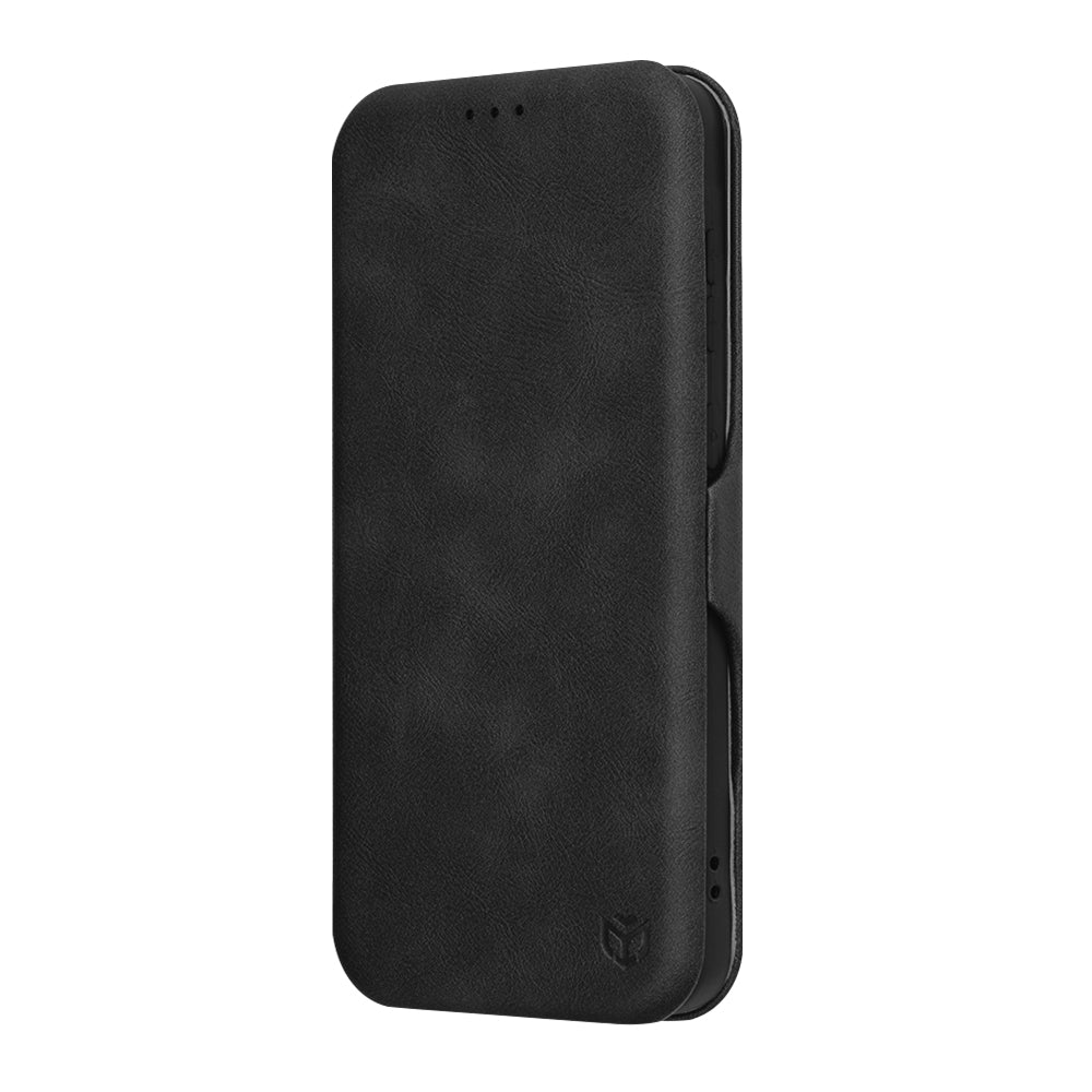 Funda para Samsung Galaxy A56 A566, Techsuit, Safe Wallet Plus, Negra
