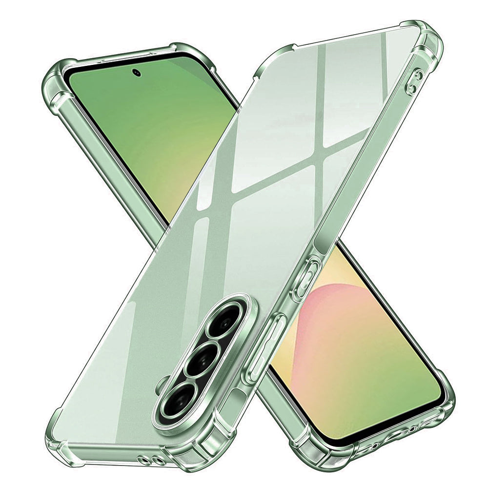 Funda para Samsung Galaxy A56 A566, Techsuit, Antigolpes Transparente, Transparente