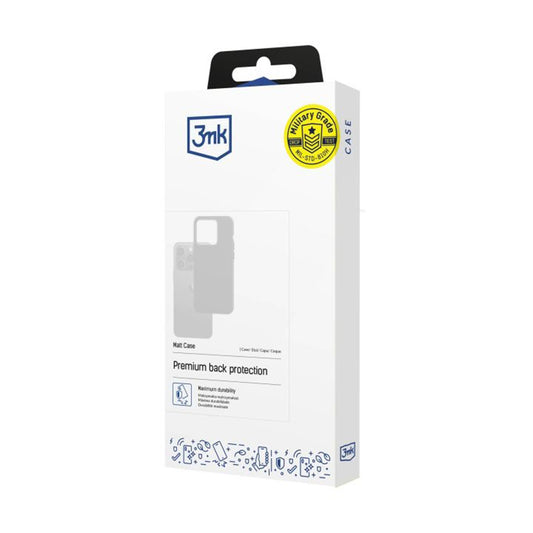 Funda para Samsung Galaxy A57 5G, 3MK, Negra Mate