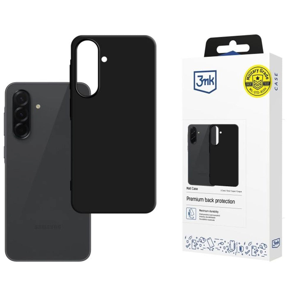 Case for Samsung Galaxy A57 5G, 3MK, Matte Black