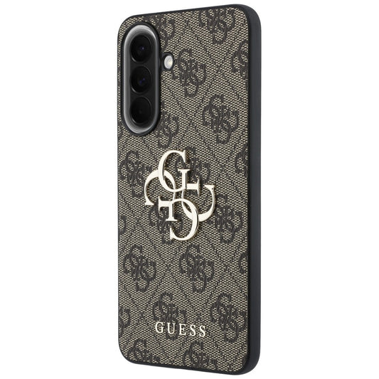 Funda para Samsung Galaxy A57 5G, Guess, 4G Big Logo, Marrón