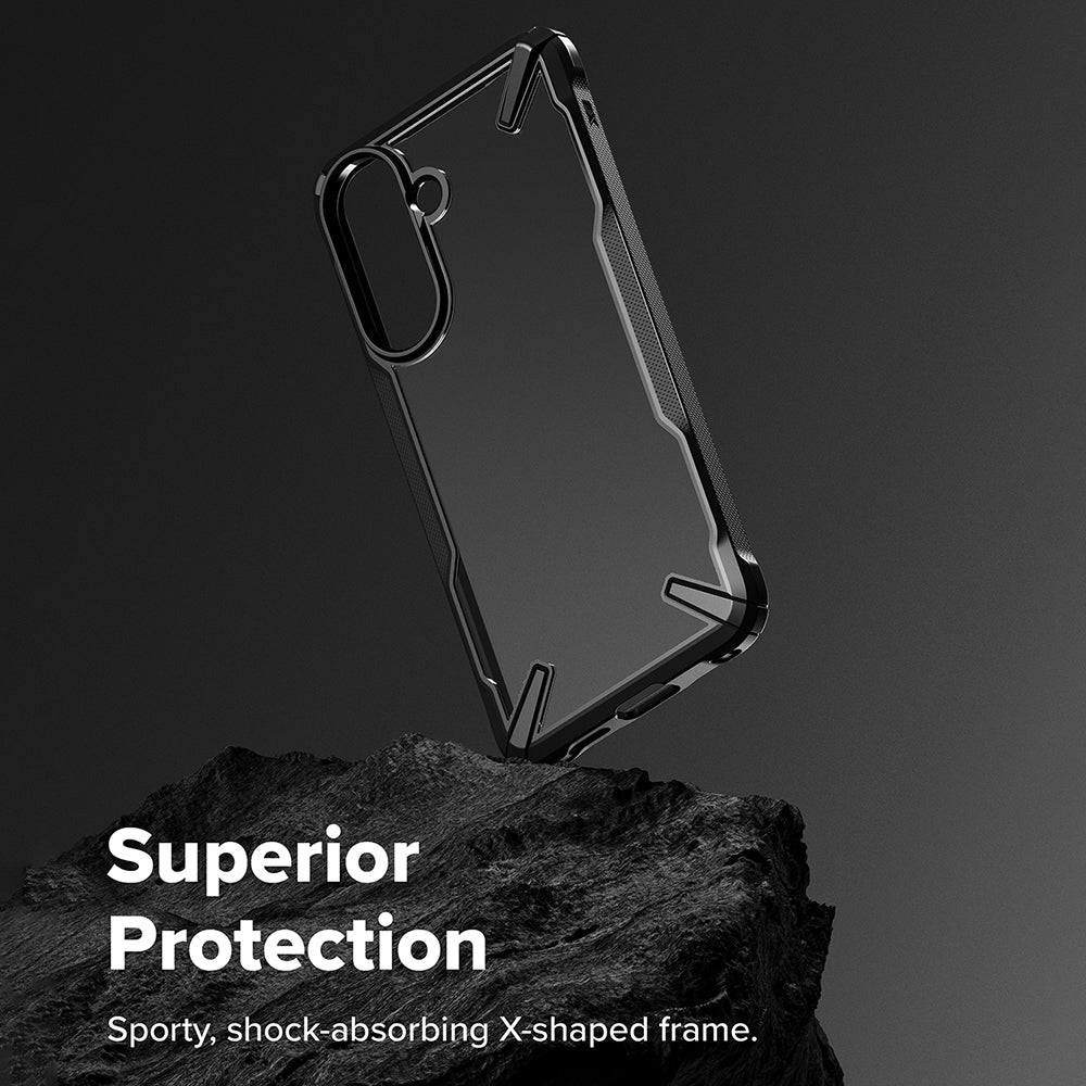 Funda para Samsung Galaxy A57 5G, Ringke, Fusion X, Negra