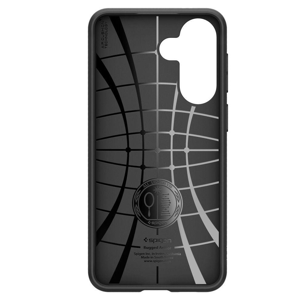 Funda para Samsung Galaxy A57 5G, Spigen, Rugged Armor, Negra ACS09794