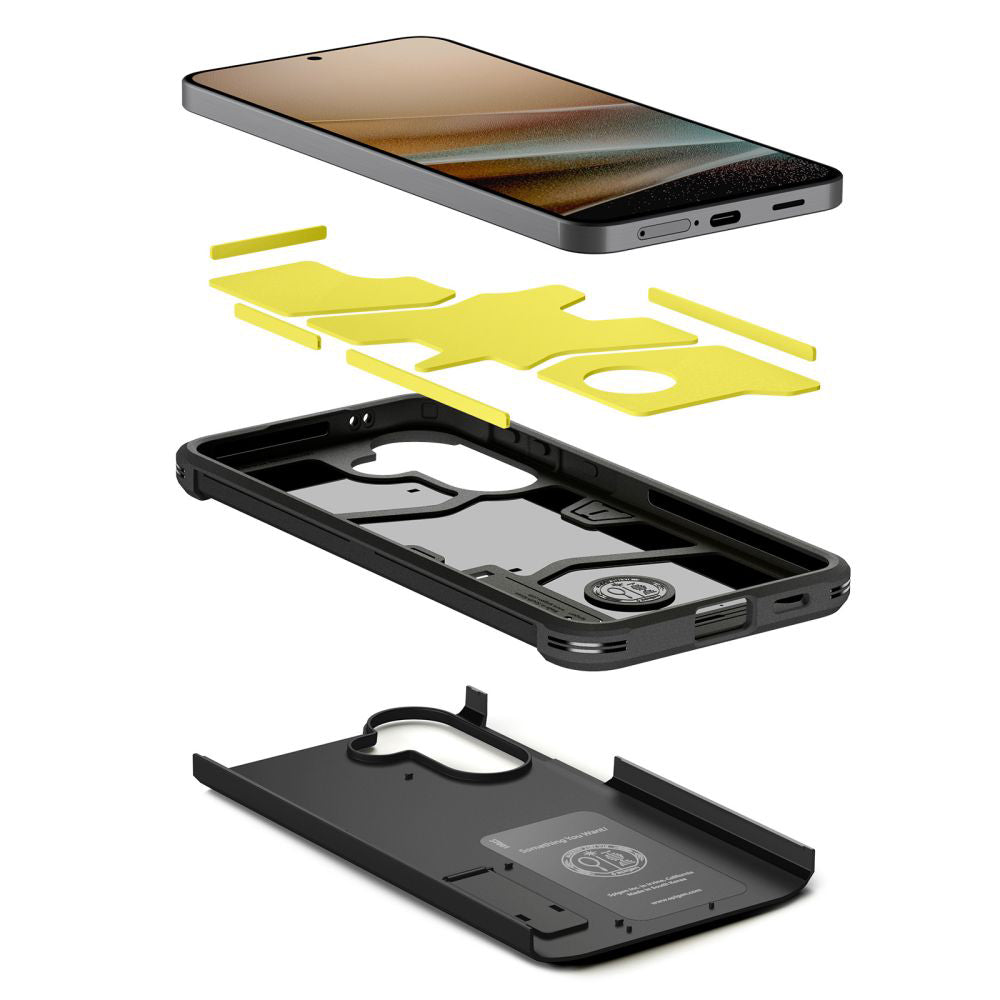 Funda para Samsung Galaxy A57 5G, Spigen, Tough Armor, Negra ACS11125