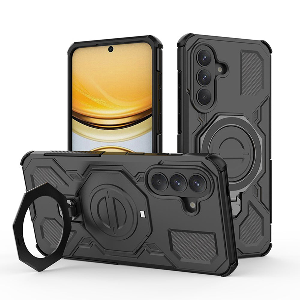 Funda para Samsung Galaxy A57 5G, Techsuit, Carbon Shield Pro, Negra.