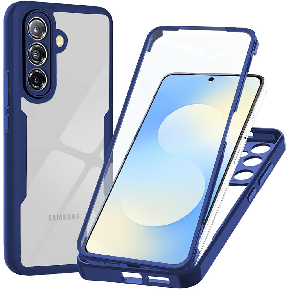 Funda para Samsung Galaxy A57 5G, Techsuit, ColorVerse 360, Azul