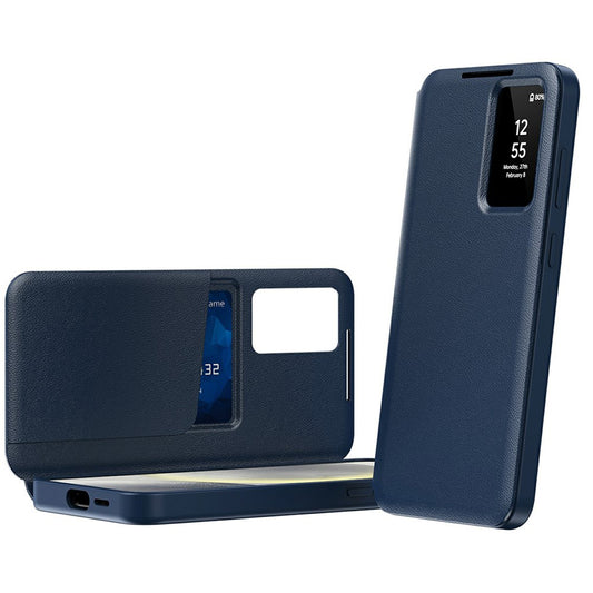 Funda para Samsung Galaxy A57 5G, Techsuit, SmartView, Azul