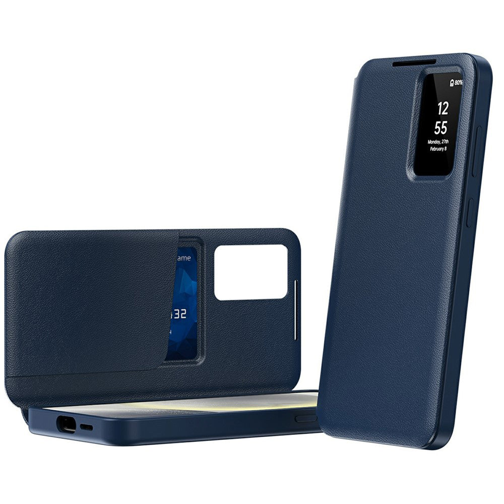 Funda para Samsung Galaxy A57 5G, Techsuit, SmartView, Azul