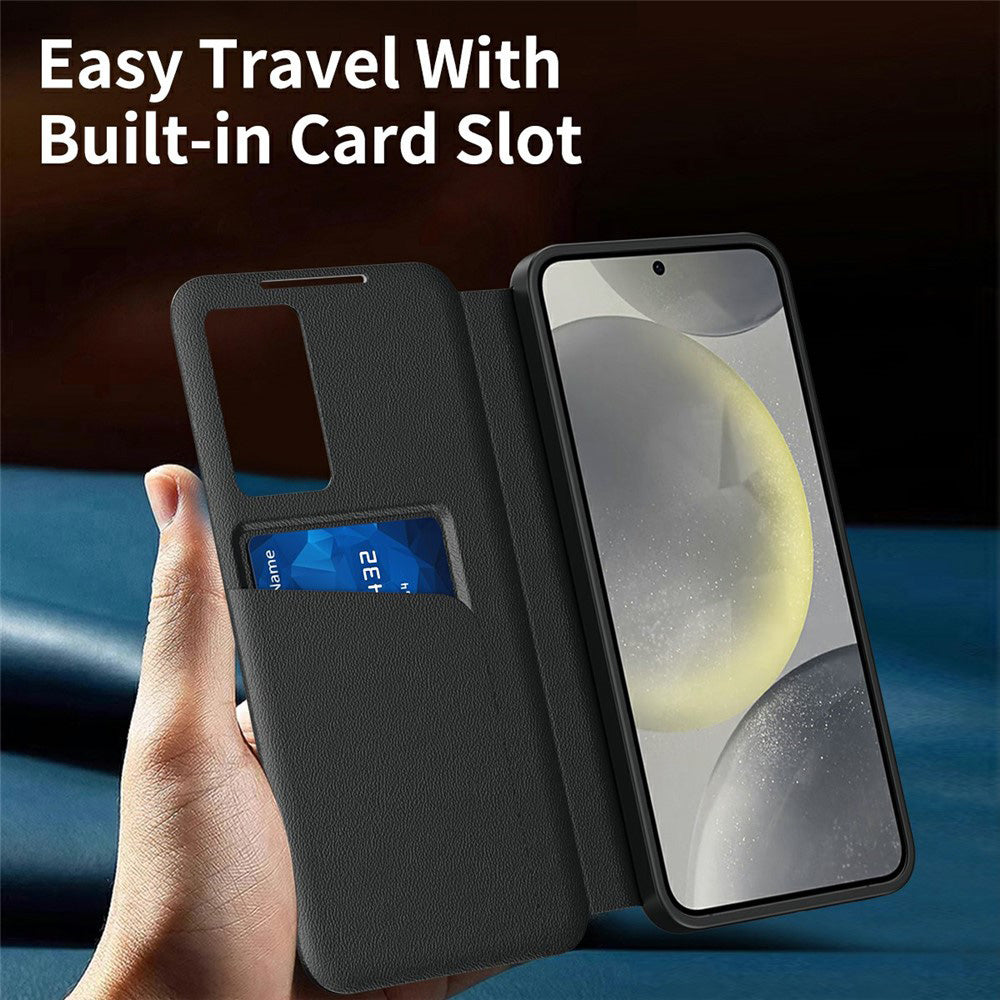 Funda para Samsung Galaxy A57 5G, Techsuit, SmartView, Negra